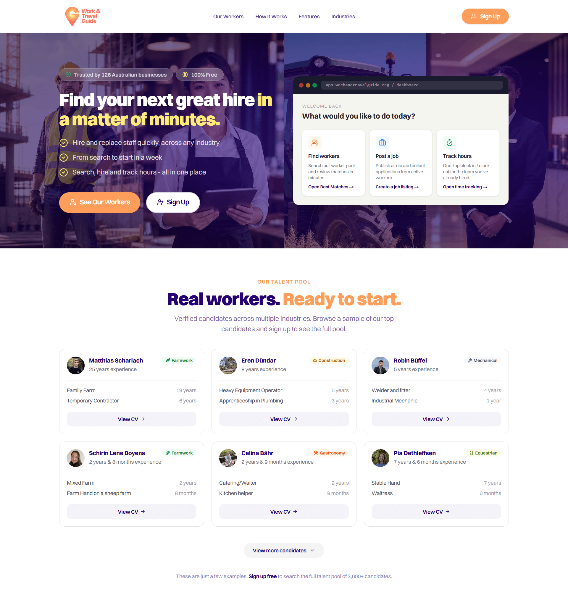 WTG Marketing Landing Pages 2