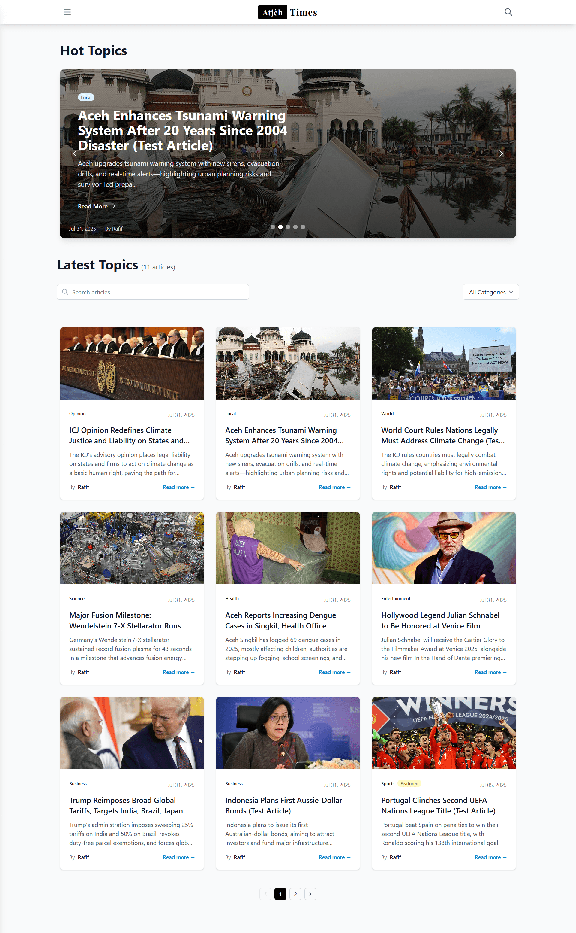 News Site: Atjèh Times 2