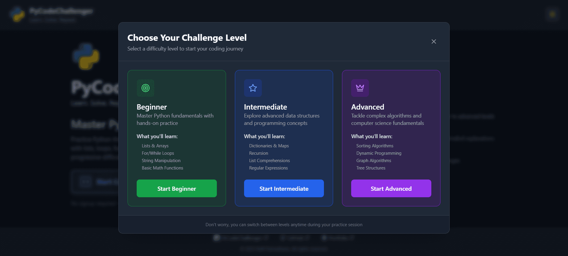 PyCodeChallenger 2
