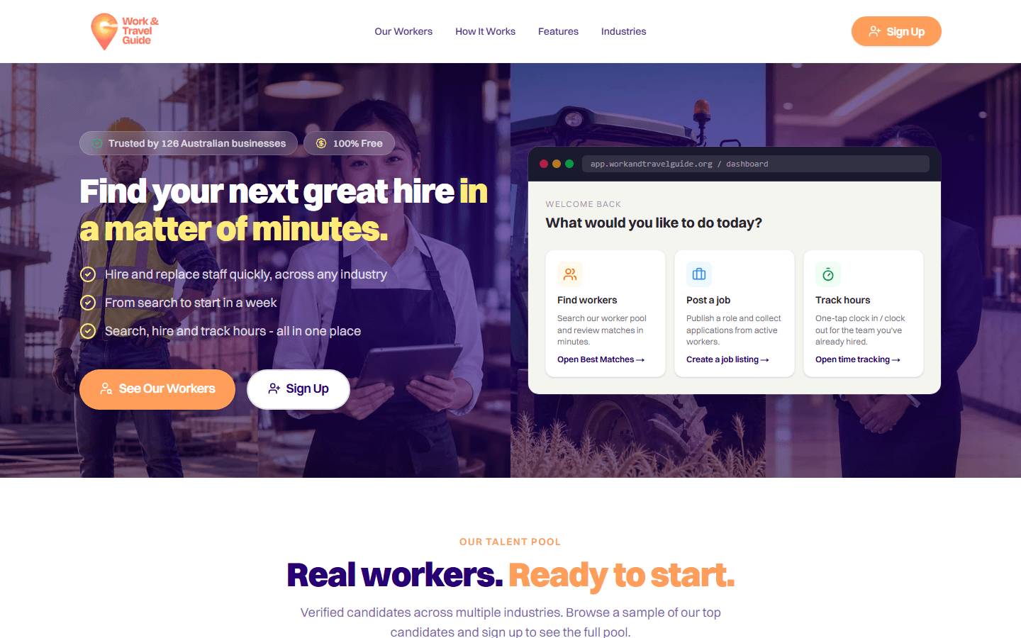 WTG B2B Hiring Page